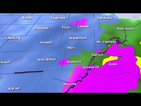 Metro Detroit weather forecast Jan. 9, 2026 -- 4 p.m. Update