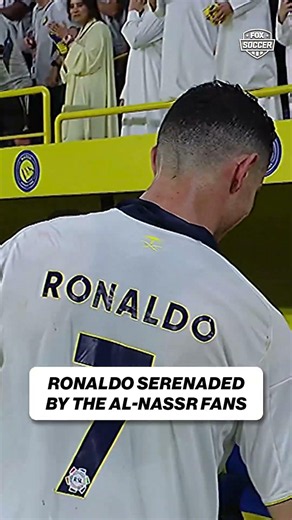 #Ronaldo is visibly emotional after subbing off for Al Nassr