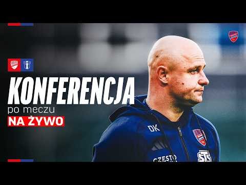 Konferencja prasowa po meczu Raków Częstochowa - Wisła Płock