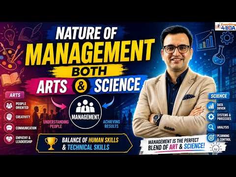 Nature of Management: Both Art & Science Explained | Principles of Management
