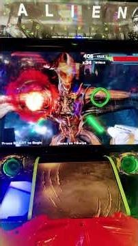Jason playing alien covenant #arcade #jason #bestarcadegames #gaming