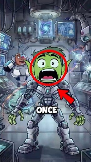 Why Beast Boy Become a CYBORG?! | Scar Man’s Story — Teen Titans Go!