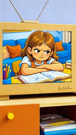 📚 Why Homework Matters! 👨‍👧 Dad Teaches a Lesson #kids #shorts