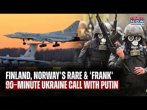 Putin's Rare 90-Minute Call With Finland & Norway On Ukraine War| Europe Furious, Zelenskyy Trapped?