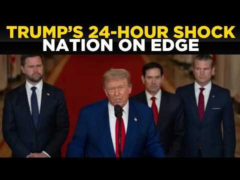 Donald Trump Live: Trump SPEAKS NOW — 24-Hour Emergency Announcement Has Nation on EDGE | US NEWS