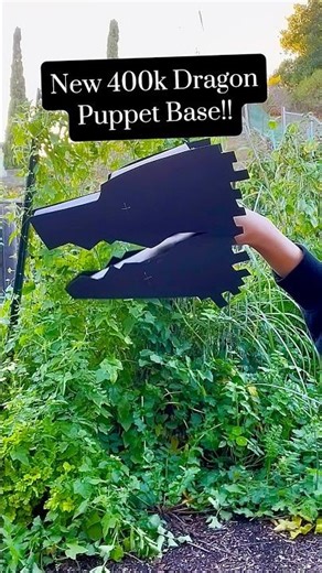 400k Dragon Puppet Base Reveal #paperdragon #puppet #paperart #shorts #new #viral #foryou #subscribe