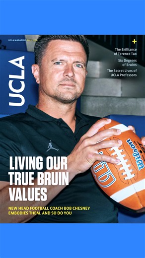 UCLA Magazine's Fall 2026 issue is officially live! Dive into uncanny connections between Bruins, inside looks at the secret lives of professors, and a peek at an immersive simulation center preparing the doctors of the future. See the full lineup at the link in bio. [Video description: A visual trailer featuring an array of illustrations and photography to highlight upcoming stories featured in UCLA Magazine’s Fall 2026 issue: Living Our True Bruin Values]