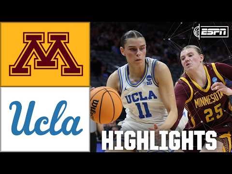 Sweet 16: Minnesota Golden Gophers vs. UCLA Bruins | Full Game Highlights | NCAA Tournament