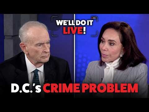 What's With Crime in D.C.? — Bill O'Reilly & Jeanine Pirro Discuss | We'll Do It LIVE!