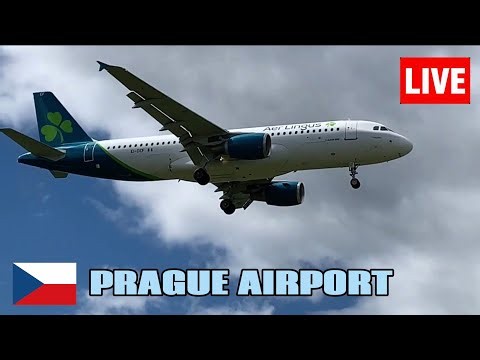 🔴🇨🇿Prague Airport Plane Spotting LIVE ✈️| 프라하 공항 라이브 방송 | 布拉格机场直播 ｜プラハ空港ライブ