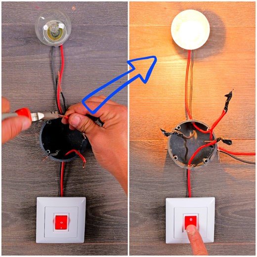 Gør-det-selv elektrisk projekt til at installere en lyskontakt💡