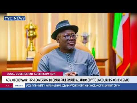 Gov. Oborevwori First Gov To Grant Full Financial Autonomy To LG Councils - Oghenesivbe