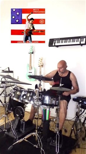 Dancing In The Dark - Bruce Springsteen (Drum Cover) 🥁 #shorts