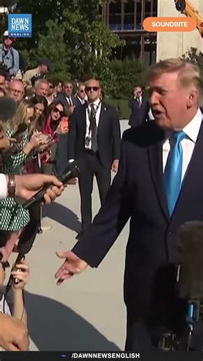 US President Trump Says US Will Consider Permanent Military Base in Lithuania | Dawn News English