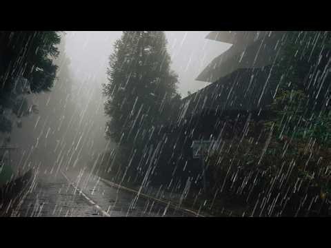 Rain Sounds For Sleeping - 99% Instantly Fall Asleep With Rain And Thunder Sound At Night, ASMR 341