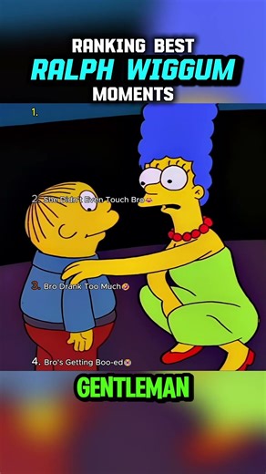 Ralph Wiggum Best Moments 😭 #shorts