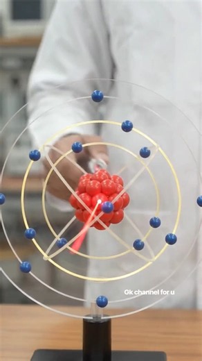 Rutherford Gold Foil Experiment 🔬 | Atom Structure Explained in 4K #Physics