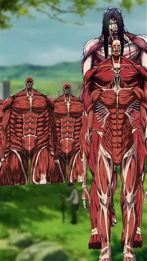 Rumbling Titan Vs Bertholdt Armin Colossal Titan & Eren Founding Titan