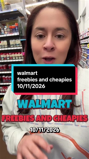WALMART FREEBIES AND CHEAPIES 10/11/2026 #couponing #couponers #extremecouponer ##walmart @COUPONINGFARMGIRL