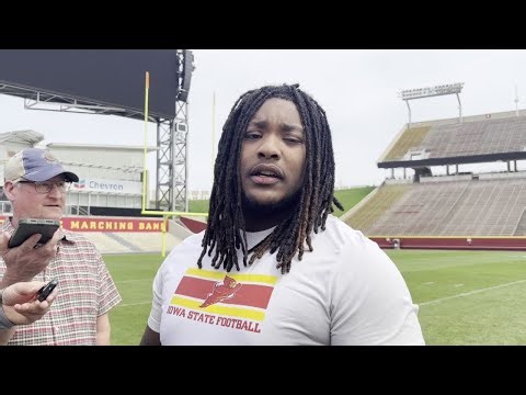 Iowa State DT Zaimir Hawk on "Midnight Alley," spring practice | April 25