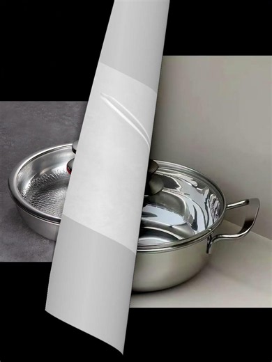 Tri-Ply Stainless Steel Cookware Collection | Premium Kitchenware Showcase