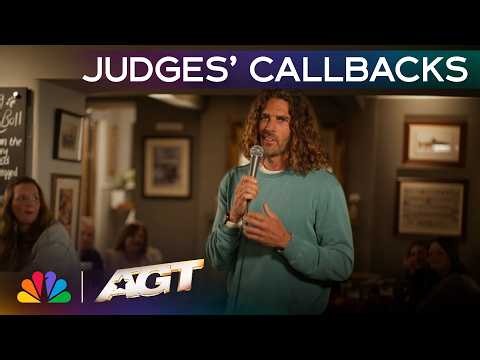 Lachlan Patterson Walks Into A Bar... And The Crowd LOSES It! | Judges' Callbacks | AGT 2026
