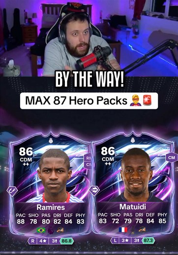 *NEW* Max 87 HERO SBC Upgrade Packs! 🔥 Are they worth completing? 👀 #FC27 #hero #sbc #packopening #futurestars