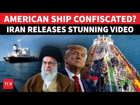Iran Captures American Ship To Avenge Venezuela Piracy? IRGC Drops Dramatic Visuals Of Oil Tanker
