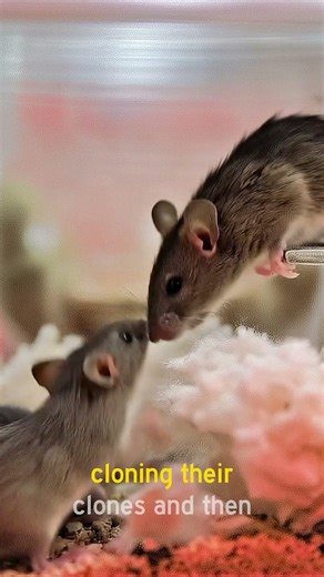 They Cloned a Mouse 58 Times. The Last One Didn't Make It. #science #shorts