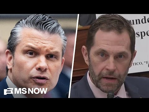 'You are repeatedly going behind the president's back!': Rep. Crow grills Hegseth