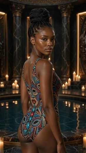 Sacred Inspiration for Artistic Swimming Swimsuit Design and Performance Wear