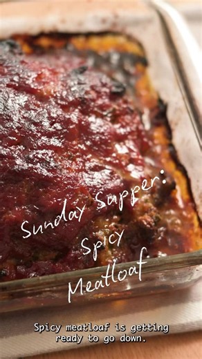 This Sunday Supper, we’re bringing meatloaf back, baby! Spicy Meatloaf ¾ cup coarse dry breadcrumbs, preferably homemade 2 eggs, beaten ¾ cup heavy cream 2 teaspoons olive oil 3 ounces thick-cut smoked bacon, diced 2 cups finely chopped onion 1 cup finely chopped celery ¼ cup finely chopped bell pepper ¼ cup minced seeded jalapeno peppers (from about 2 medium peppers) 3 tablespoons minced garlic 1 teaspoon chopped fresh thyme 1 tablespoon Emeril’s Original Essence 1 teaspoon salt 2 teaspoons fre