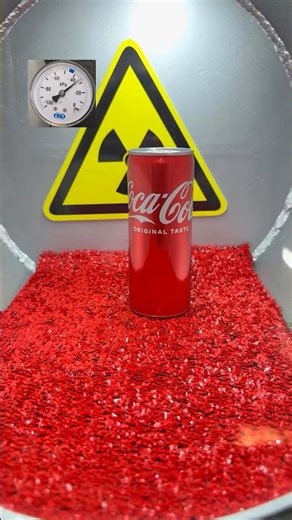 Vacuum vs. Coca-Cola: Will It Explode? 😱#scienceexperiment #satisfying #vacuumchamber