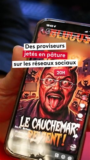 🔴 “Ma tête a été mise à prix sur internet”. Dans l'Essonne, un proviseur est menacé après avoir envisagé de rouvrir son lycée et d’en interdire le blocage. Depuis le début du mouvement lycéen, les syndicats de chefs d’établissement dénoncent la multiplication des menaces de m0rt. #JT20H #lycée #proviseur #essonne #actualités