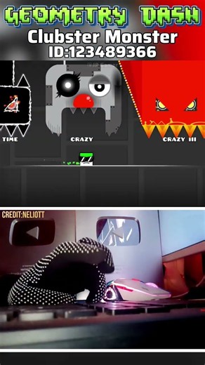 Geometry Dash:-Clubster Monster Part 2 #geometrydashediting #gdbuildlevel