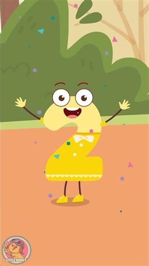 Counting 1 to 4 for Kids | Learn Numbers 1, 2, 3, 4 | 2D Animation for Toddlers