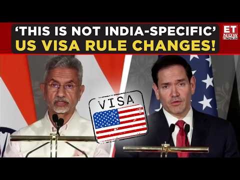 Marco Rubio On H-1B, F1 & J1 Visa Changes: “This Is Not Targeted At India” | US Visa Rule Changes