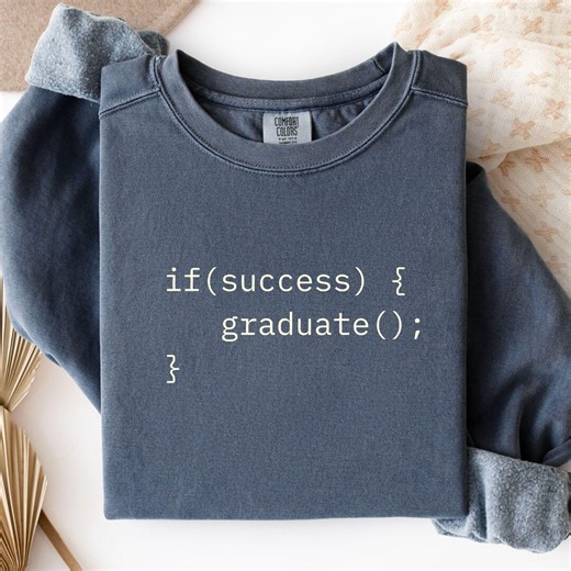 Computer Science Graduate 2026 Shirt | CS 26 Sweatshirt or Comfort Colors® Tee | Racer Back Compsci Graduation Gift | College Grad Apparel - Etsy