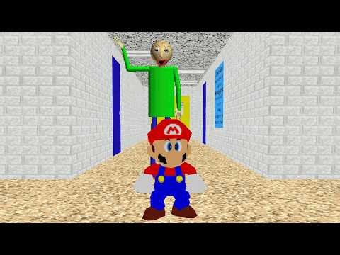 Super Mario 64?? | Baldi's Basics MOD