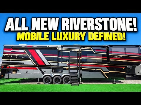 ALL NEW! THE AMAZING 2027 Riverstone Ultra-Luxury Fifth Wheel RV! 45FLE