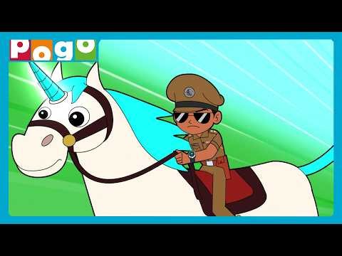 Siren On, Fear Gone!🚨🦁| Little Singham in English | Cartoon for Kids | @PogoChannel