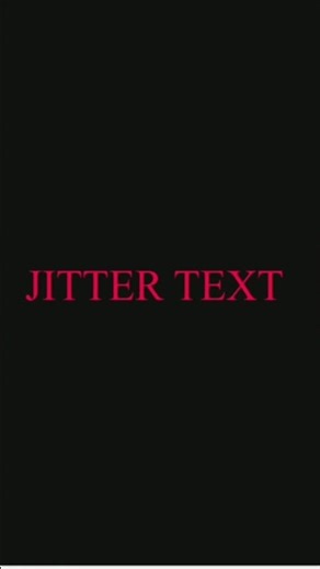 Jitter Text Animation Using HTML & CSS | Shake Text Effect.