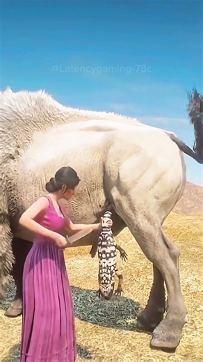 She Skinning a Giant Gila Monster in RDR2 Gameplay🦎| #shorts #gaming #viral #youtubeshorts