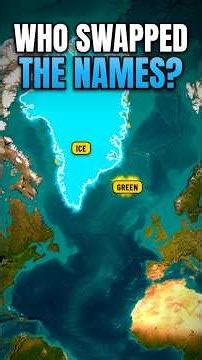 Why Greenland Is Ice and Iceland Is Green