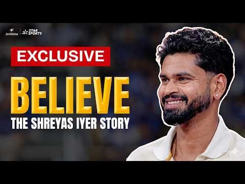 BELIEVE:EXCLUSIVE CHAT WITH SHREYAS IYER| Dive into the Punjab captain’s approach, mindset & beliefs
