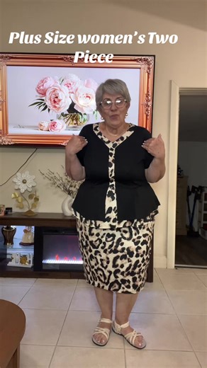 Stylish Plus Size Two-Piece Outfits for Women