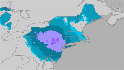 Post-Christmas storm to dump snow, ice across Northeast