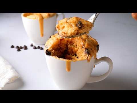 5-Minute Peanut Butter Mug Cake in Microwave | Perfect Single-Serve Dessert