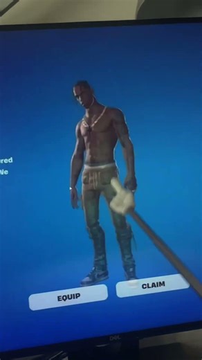 🚨 SECRET TRICK to UNLOCK FREE TRAVIS SCOTT SKIN in Fortnite 😱✅
