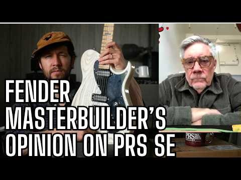 I Was Surprised a Fender Masterbuilder Said THIS About Import Guitars and the PRS NF53 SE